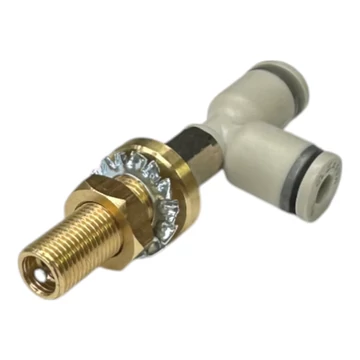 Töltőszelep T elágazással